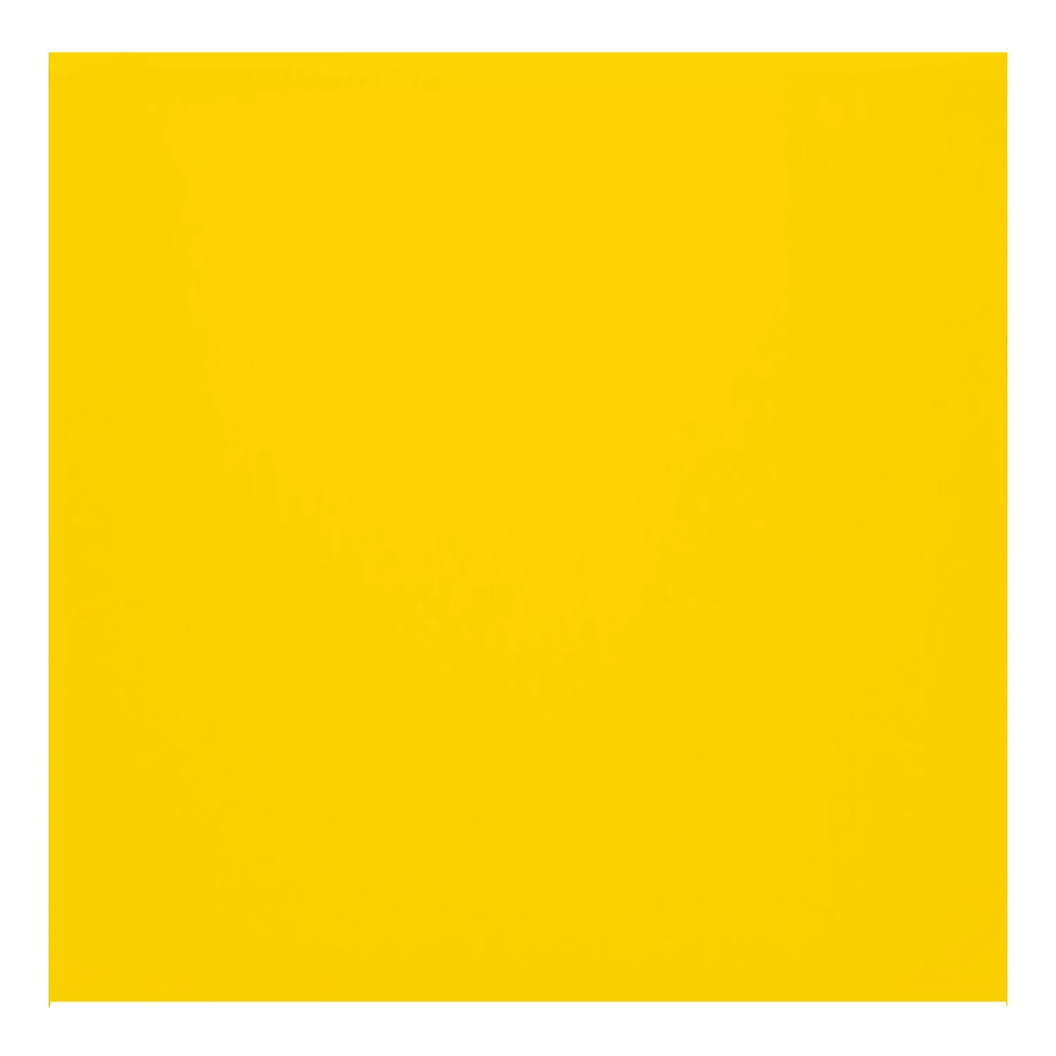 Piastrella metropolitana Giallo Opaco 15x15 cm Senza Sfaccettatura Miona Sol