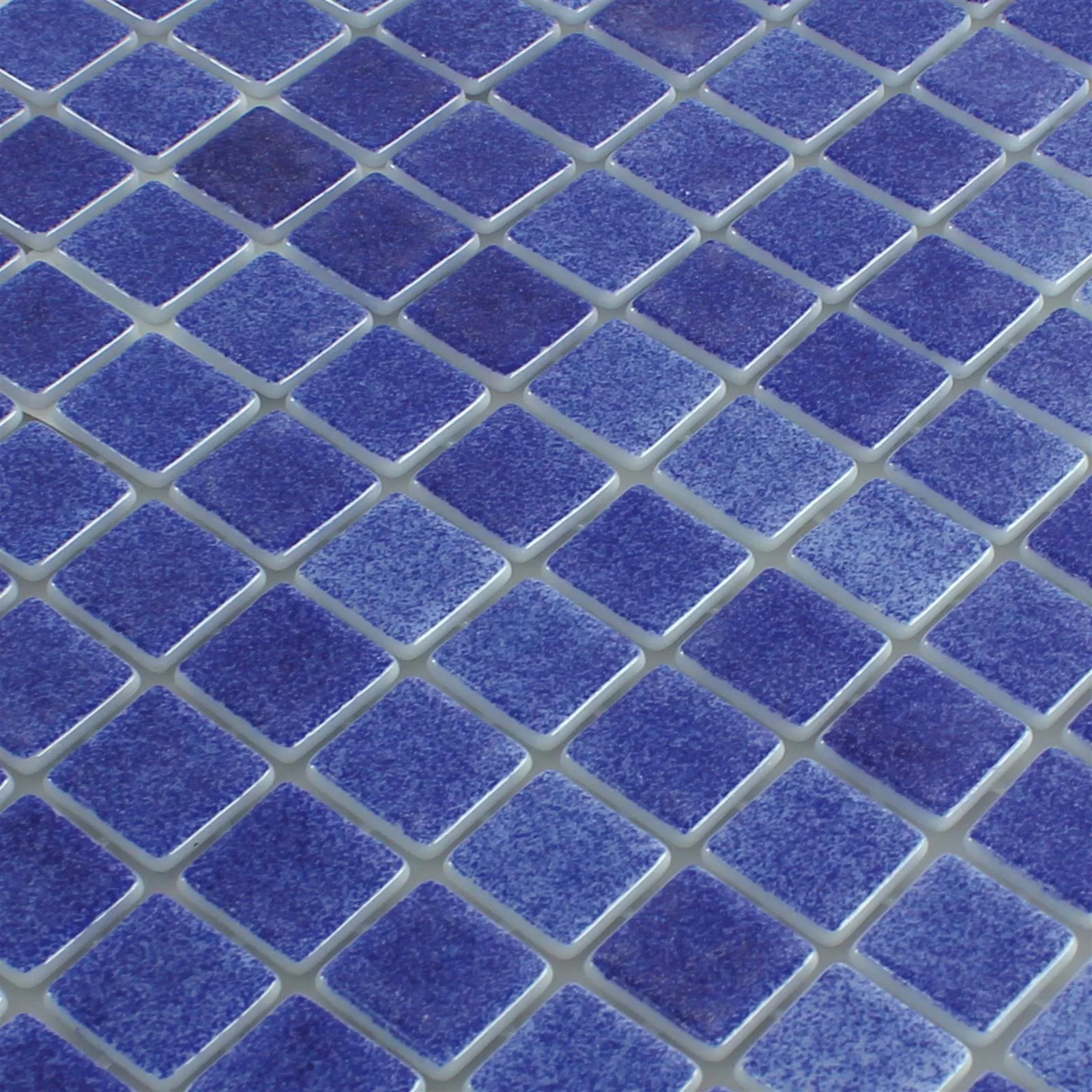Vetro Piscina Mosaico Lagune R11C Blu Scuro