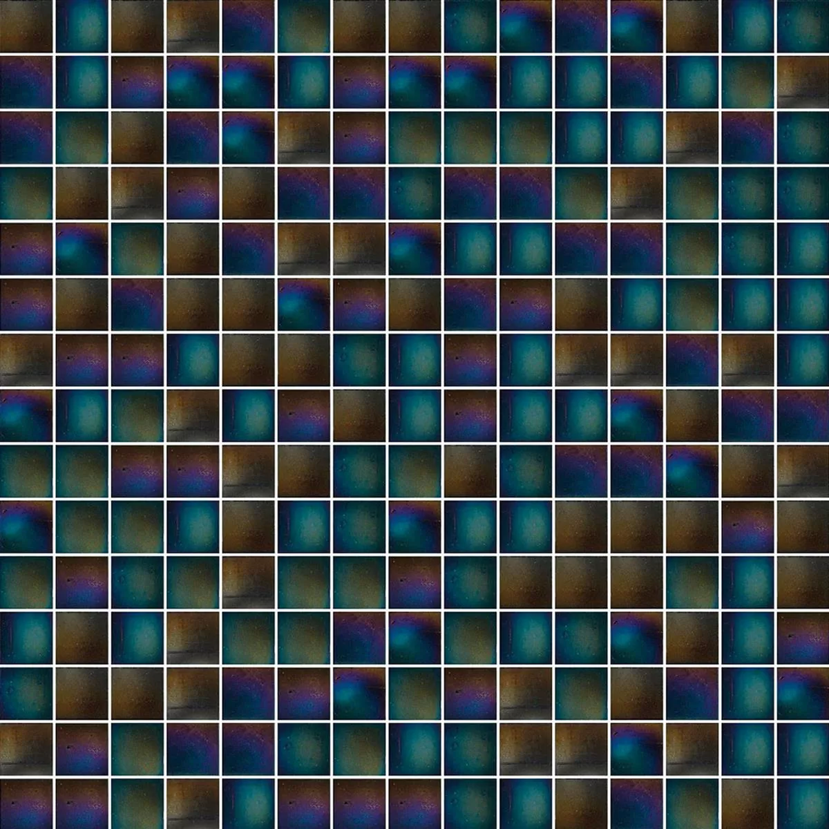 Mosaico Di Vetro Piastrelle Trend-Vi 798 Shining 20x20 mm