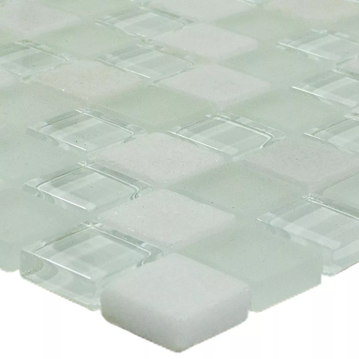 Vetro Pietra Naturale Mosaico Sagura Bianco Vetro Pietra Naturale Mosaico Sagura Bianco