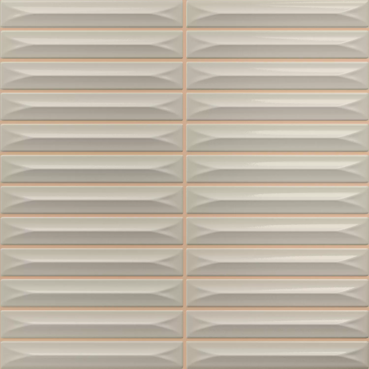 Bevel Greige Lucida Maglia 20x20 cm