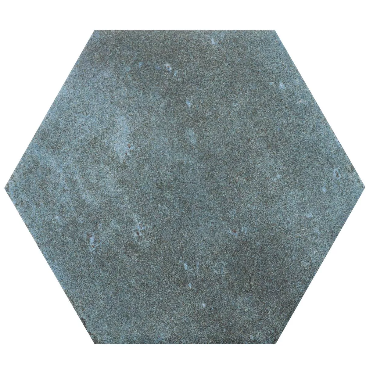 Piastrelle Arosa Opaco Esagono Blu 17,3x15cm Piastrelle Arosa Opaco Esagono Blu 17,3x15cm