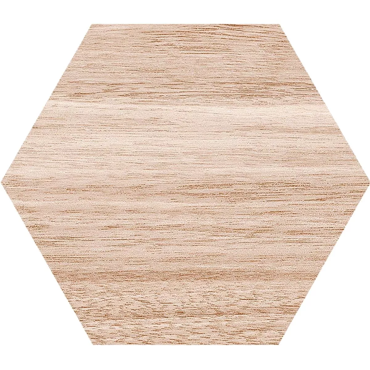 Gres Porcellanato Piastrelle Hexwood Esagono Beige 22,5 x 25,9cm