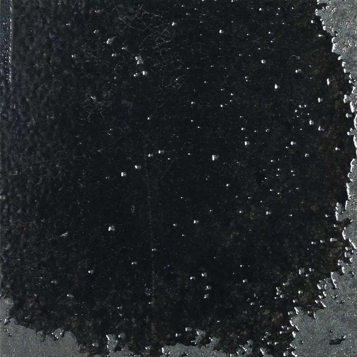 Rivestimenti Lara Lucida Ondulato 15x15cm Nero Rivestimenti Lara Lucida Ondulato 15x15cm Nero