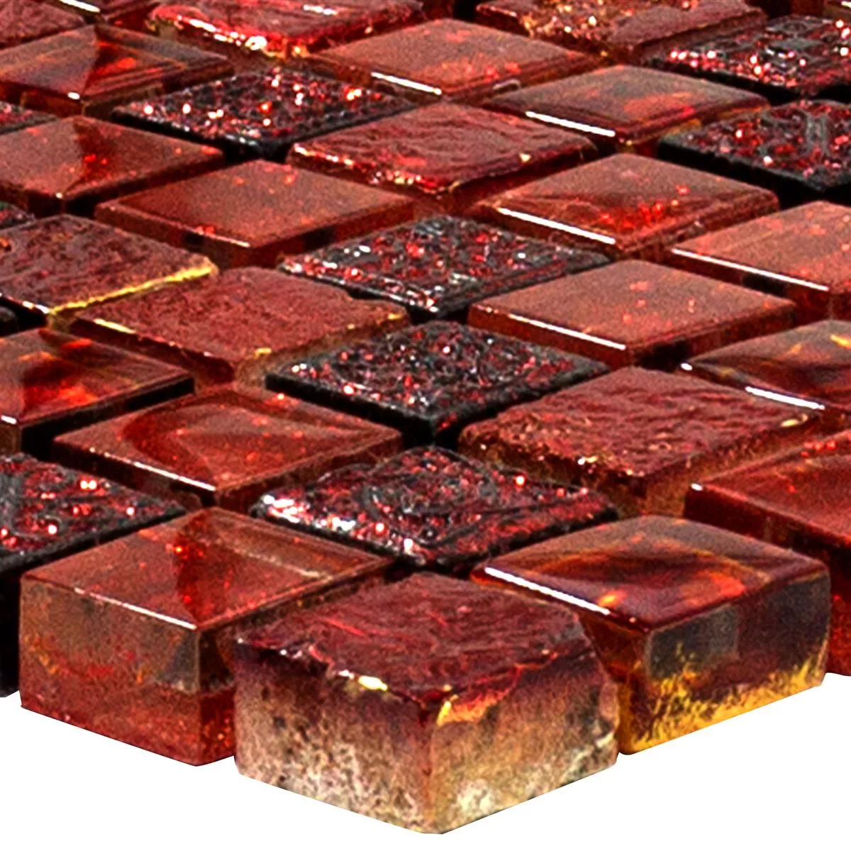 Mosaico Di Vetro Pietra Naturale Piastrelle Cleopatra Rosso Mosaico Di Vetro Pietra Naturale Piastrelle Cleopatra Rosso