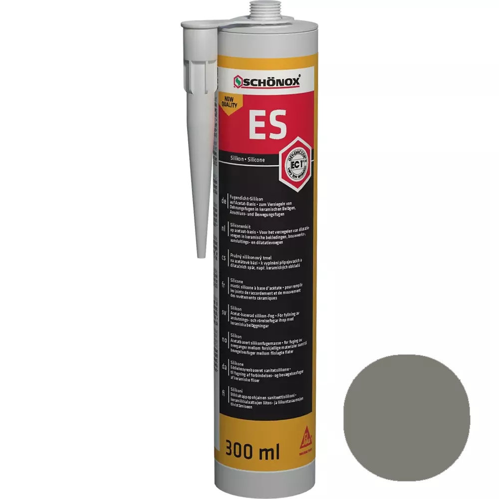 Silicone Sigillante Per Giunti Grigio Schönox ES (300ml) Silicone Sigillante Per Giunti Grigio Schönox ES (300ml)
