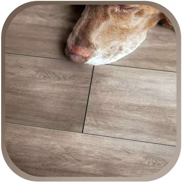 Piastrella Ottica di Legno