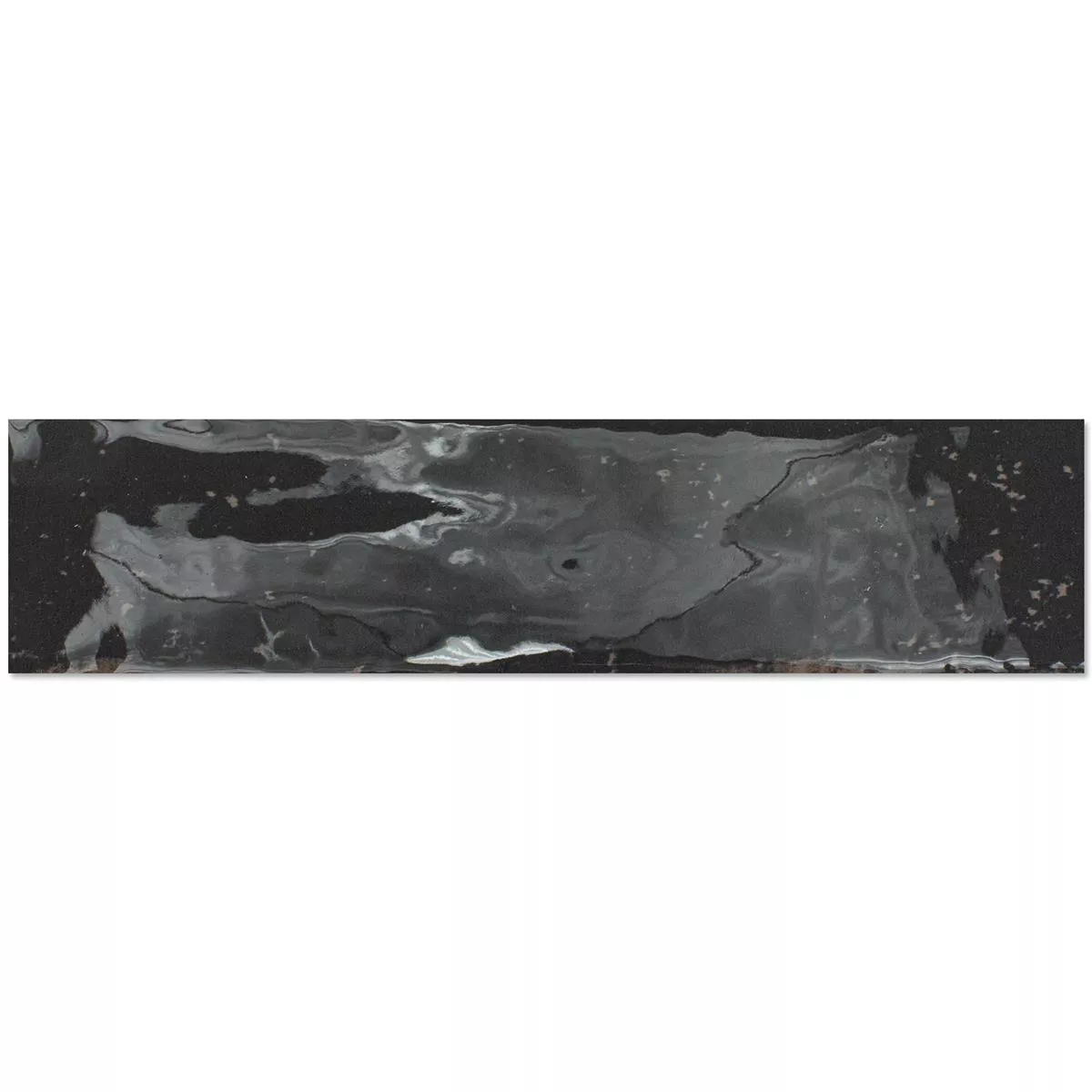 Rivestimenti Kiowa Lucida Ondulato 6x25cm Antracite Rivestimenti Kiowa Lucida Ondulato 6x25cm Antracite