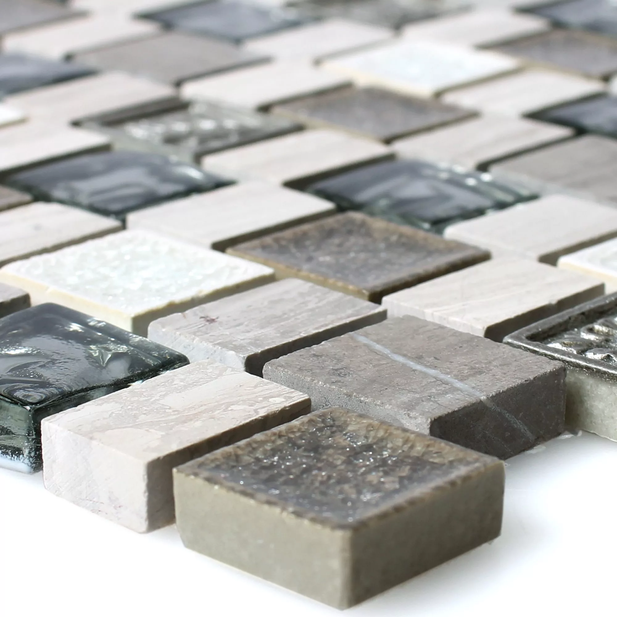 Mosaico Dresden Multiformato Wood White Mix Mosaico Dresden Multiformato Wood White Mix