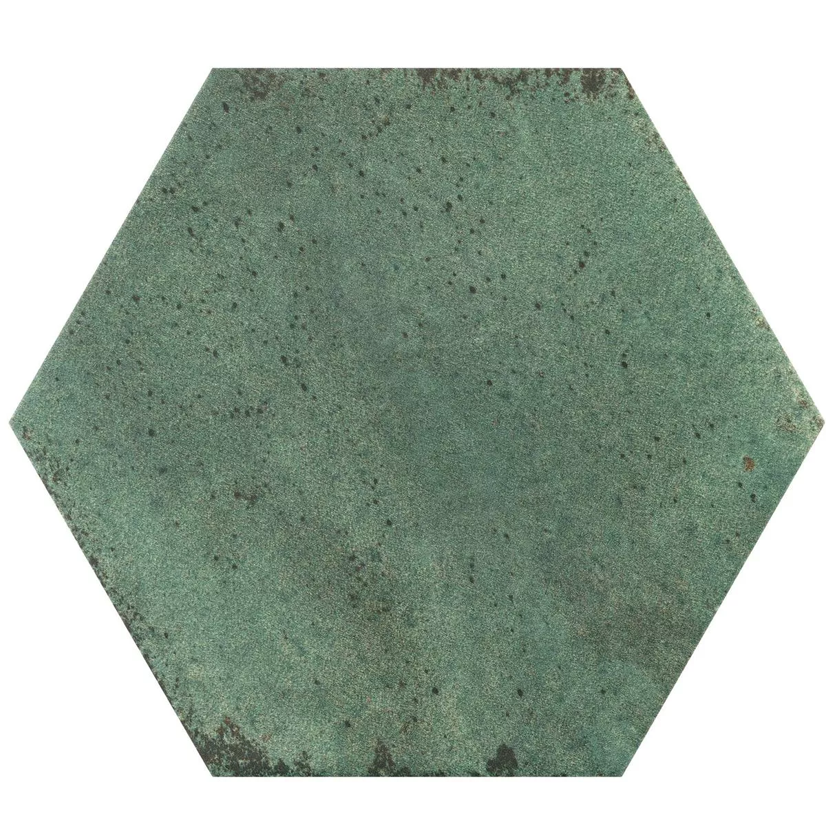 Piastrelle Arosa Opaco Esagono Verde Smeraldo 17,3x15cm Piastrelle Arosa Opaco Esagono Verde Smeraldo 17,3x15cm