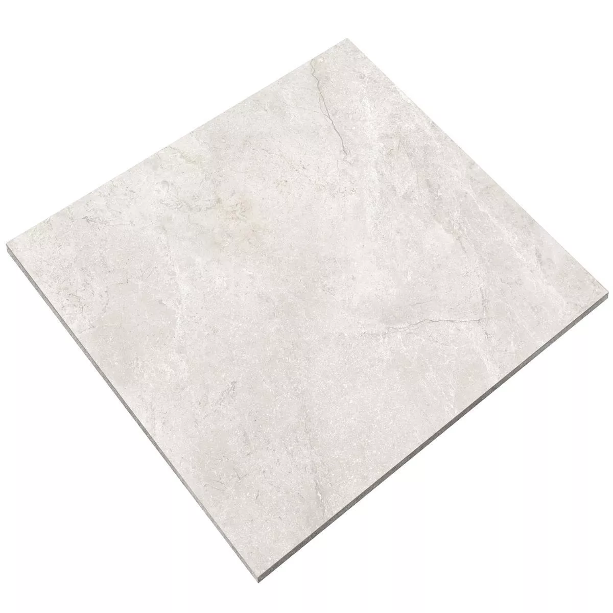 Campione Piastrelle Pangea Marmo Ottica Lucidato Avorio 120x120cm