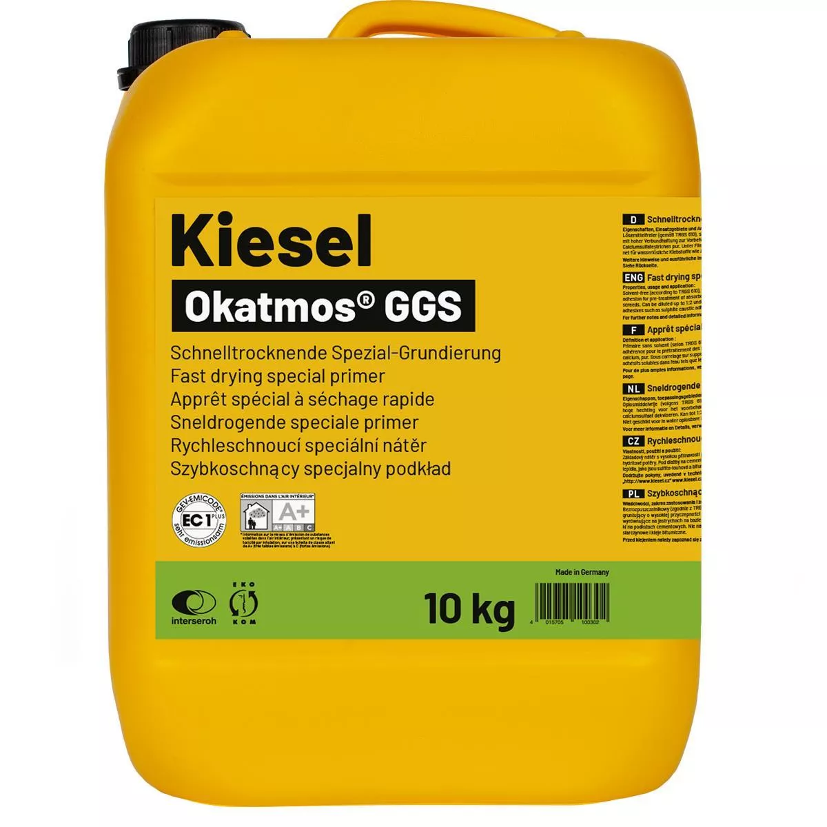Fondo speciale Okatmos GGS 10 kg