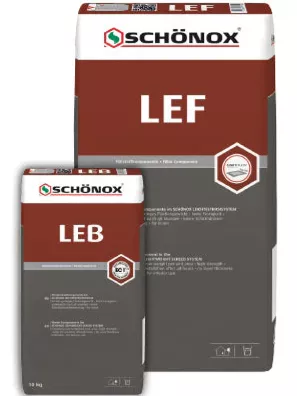 Sistema massetto leggero Hybrid Schönox LEB 9 Kg - LEF 10 Kg Sistema massetto leggero Hybrid Schönox LEB 9 Kg - LEF 10 Kg