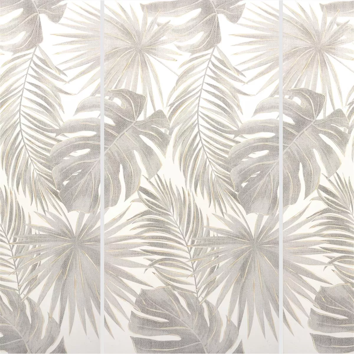 Rivestimenti Maldives Floral 30x60cm Grigio