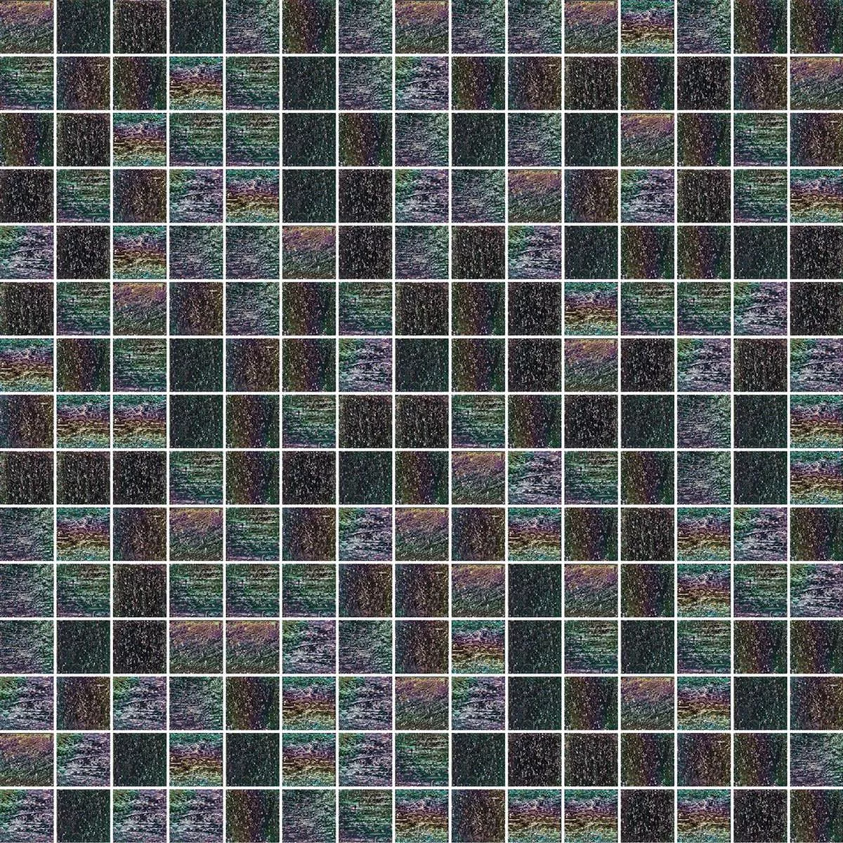 Mosaico Di Vetro Piastrelle Trend-Vi 755 Shining 10x10 mm