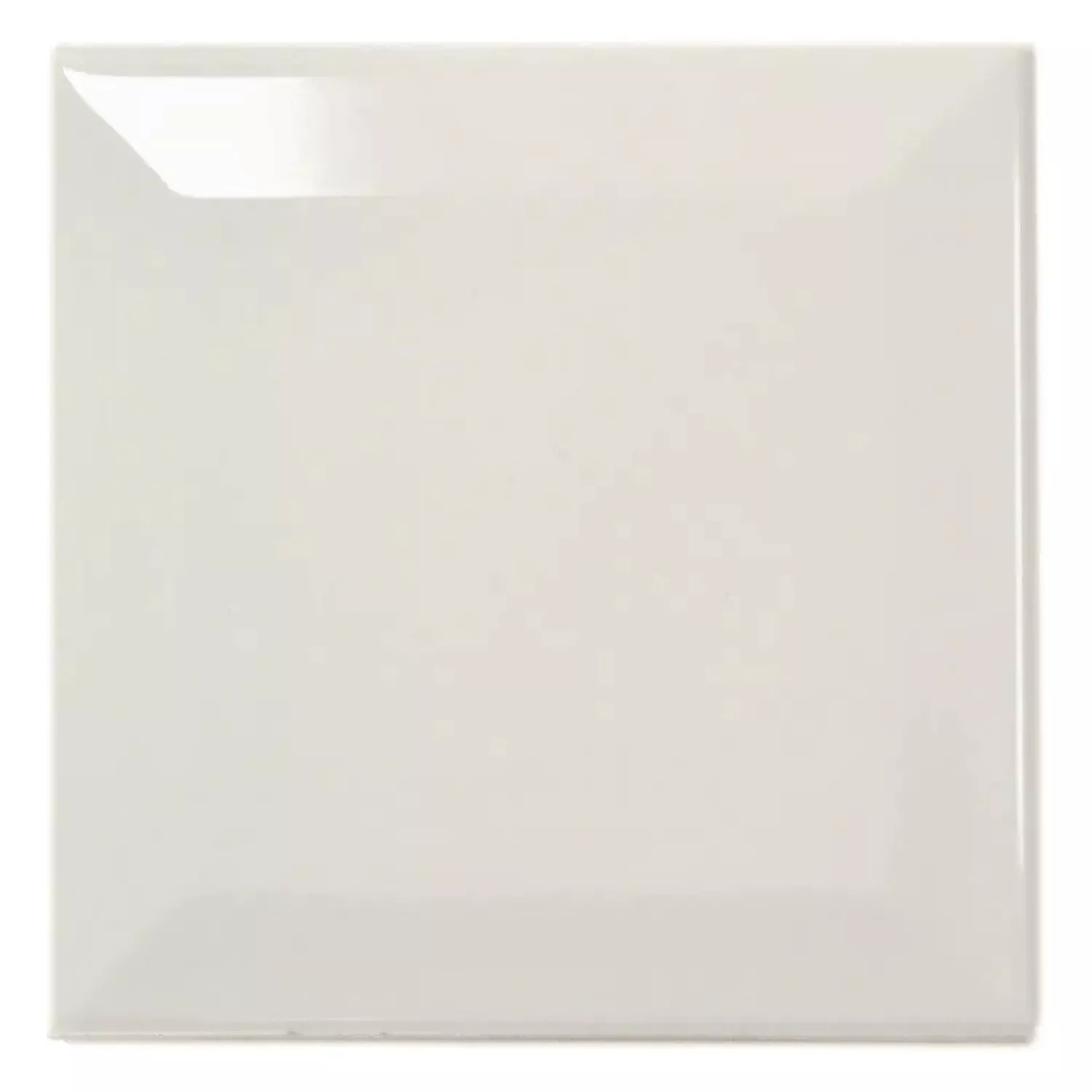 Piastrella metropolitana Grigio Lucida 10x10 cm Sfaccettatura Catarina Perla