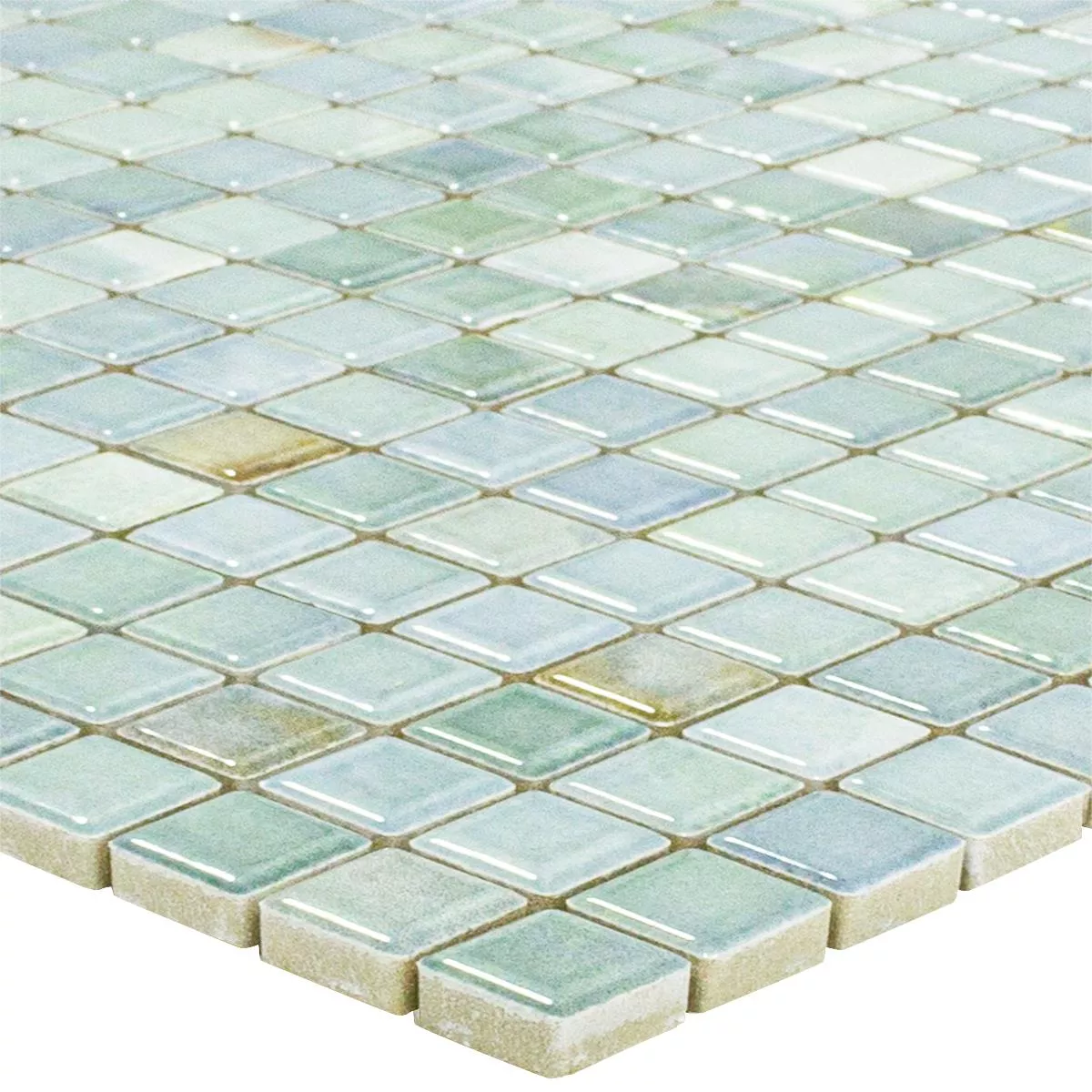 Ceramica Mosaico Piastrelle Elysium Marmo Ottica Cielo Blu 12