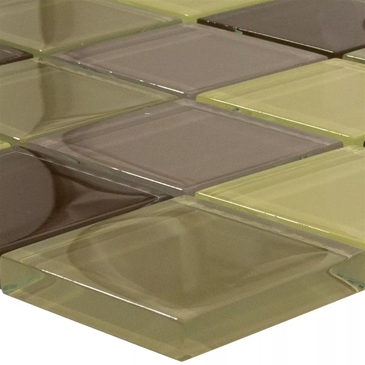 Mosaico Di Vetro Piastrelle Glasgow Marrone Mix Mosaico Di Vetro Piastrelle Glasgow Marrone Mix