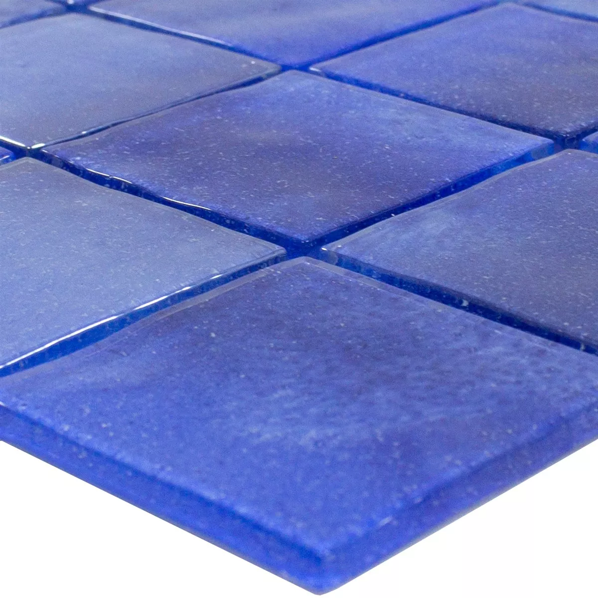 Mosaico Di Vetro Ayanos Blu 48x48x4 mm