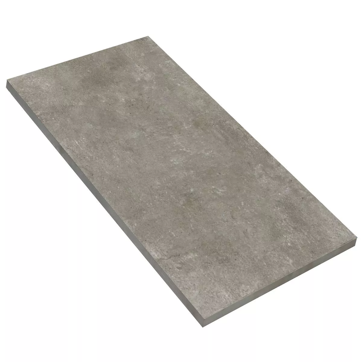 Piastrella Esterni Gres Porcellanato Petersburg Grigio Scuro 60x120x2 cm