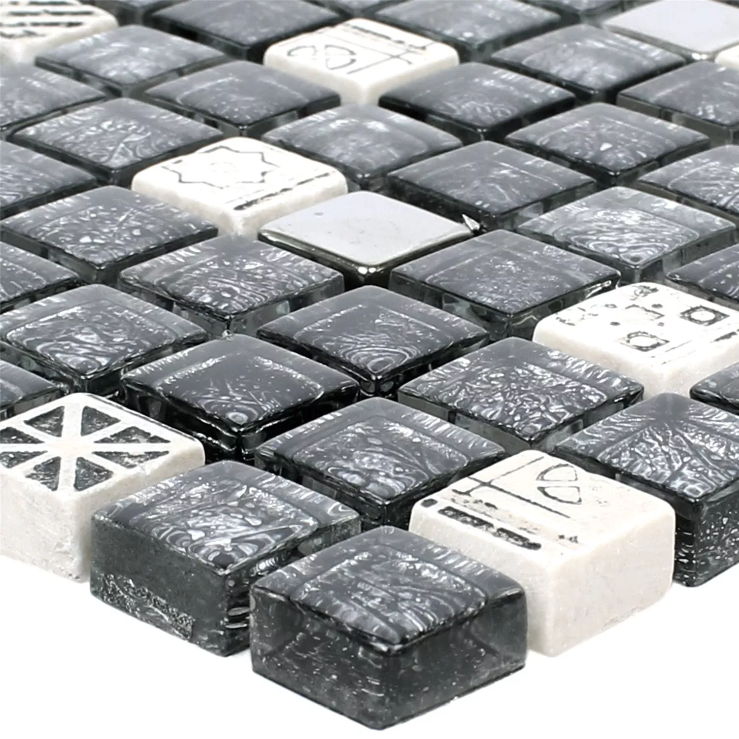 Mosaico Filippos Vetro Pietra Naturale Mix Mosaico Filippos Vetro Pietra Naturale Mix