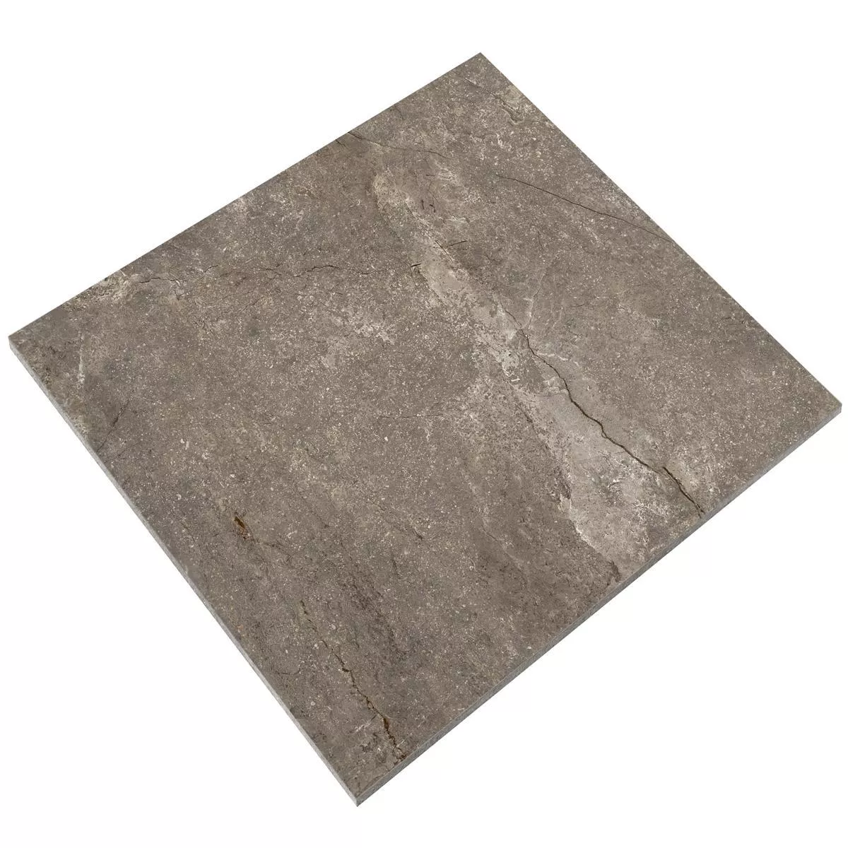 Campione Piastrelle Pangea Marmo Ottica Lucidato Mokka 60x60cm