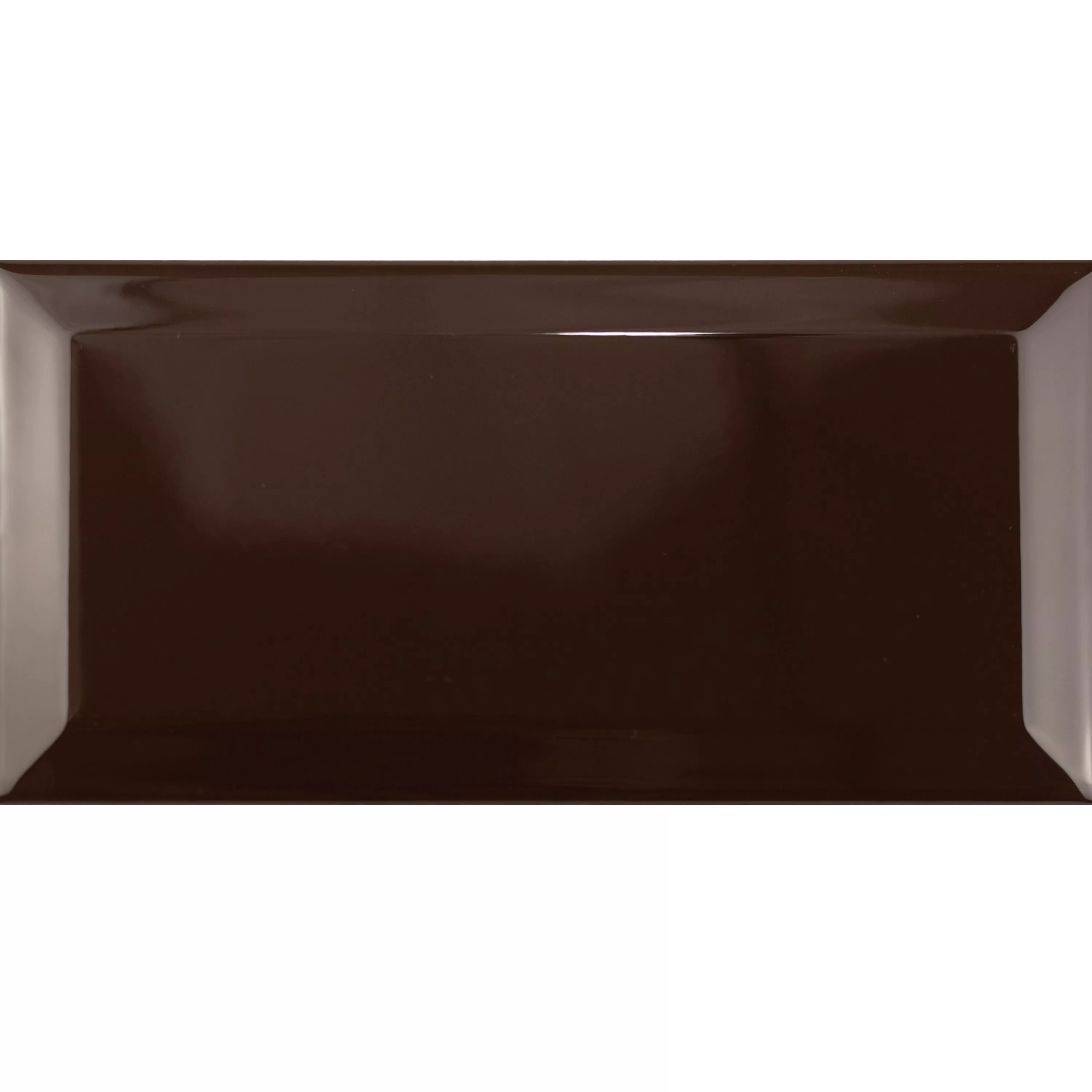 Metro Rivestimenti Brussel Sfaccettatura 10x20x0,7cm Chocolate Metro Rivestimenti Brussel Sfaccettatura 10x20x0,7cm Chocolate