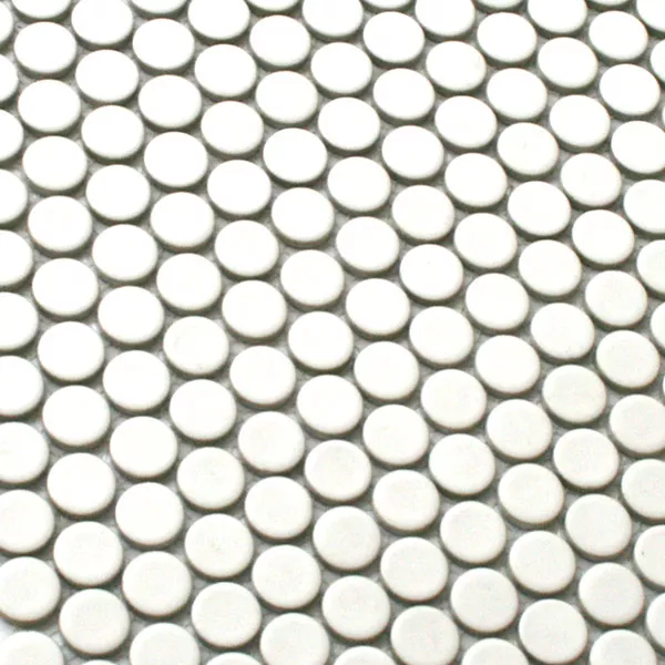 Mosaico Ceramica Drop Bianco Uni