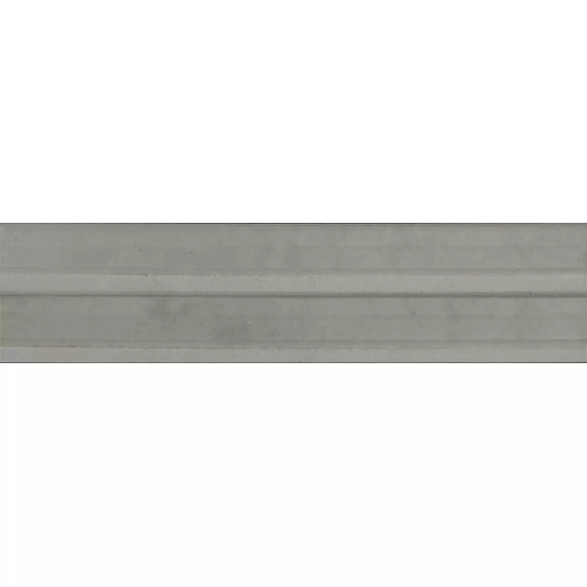 Artemis Grigio Lucida Struttura 3D 6x24 cm