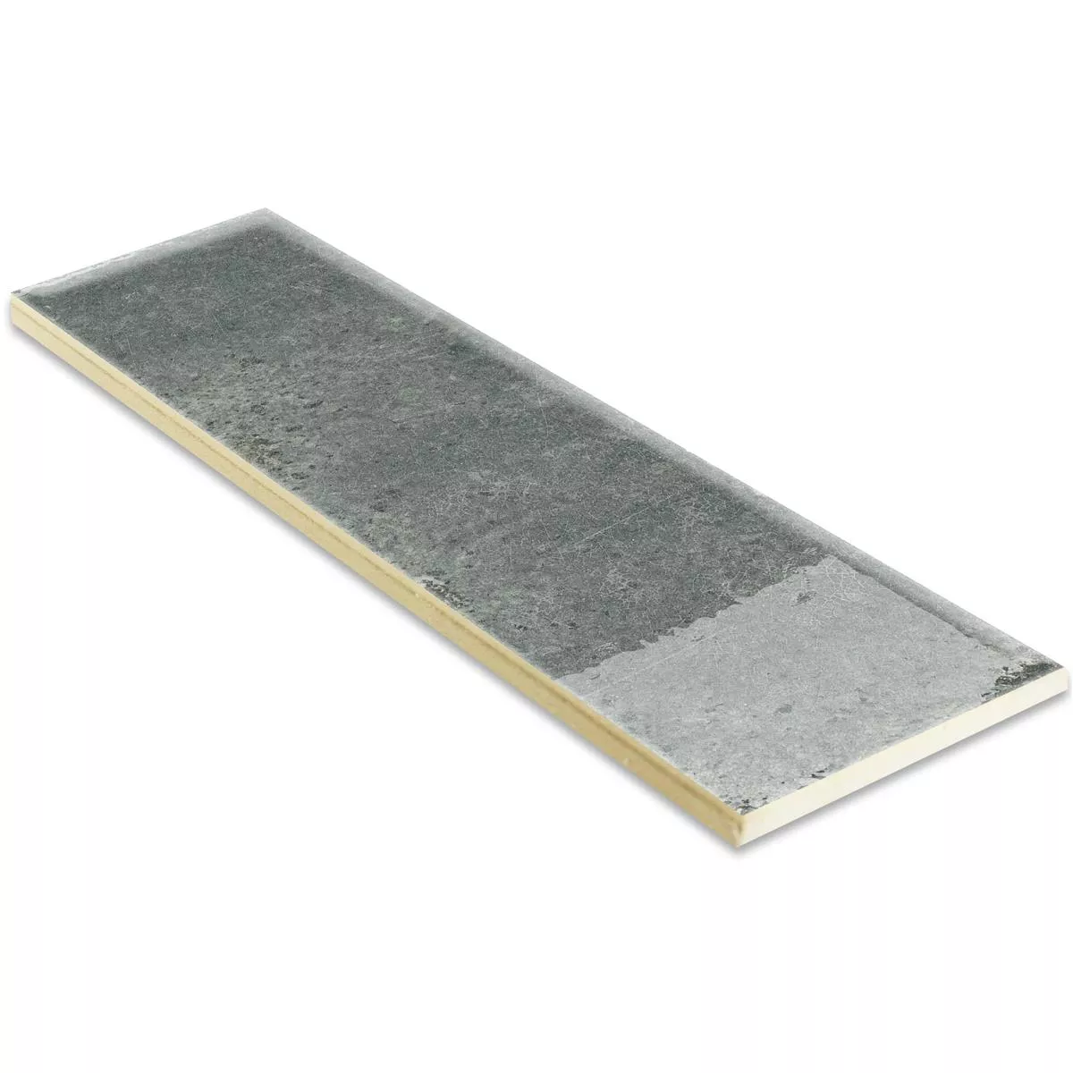 Campione Rivestimenti Lara Lucida Ondulato 10x30cm Grigio