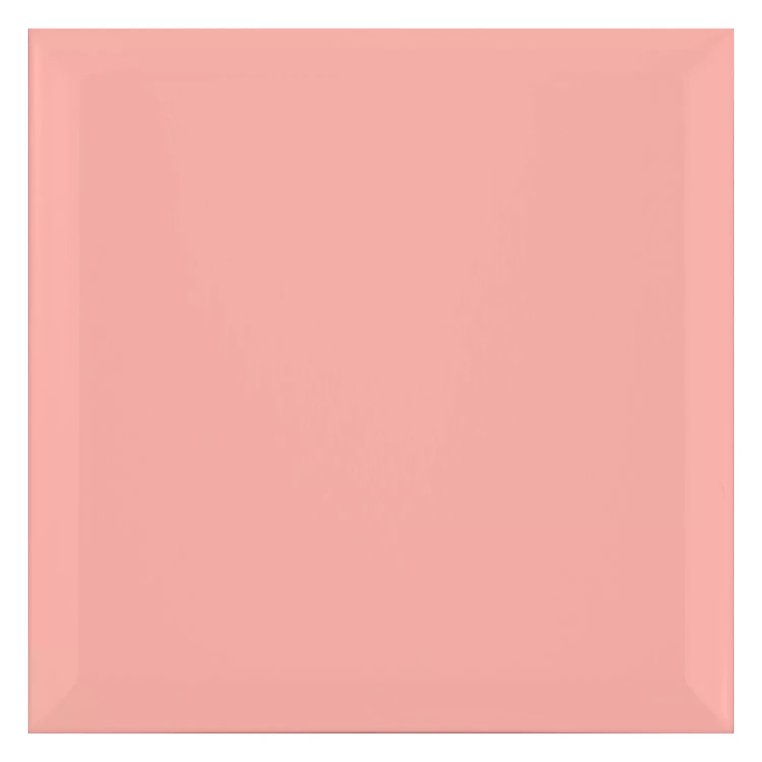 Piastrella metropolitana Rosa Opaco 20x20 cm Sfaccettatura Freetown Rosa