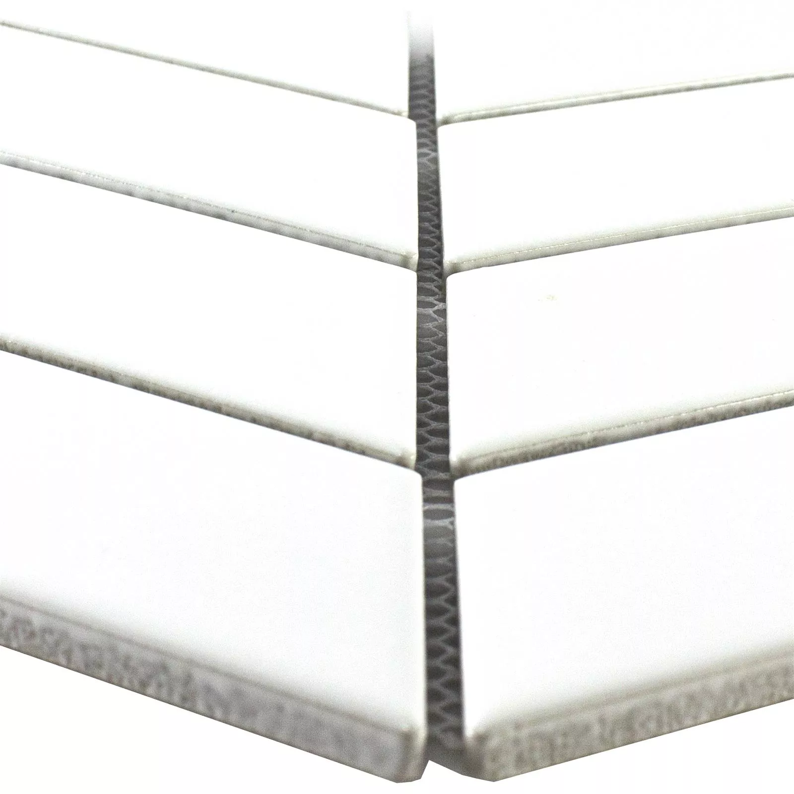 Ceramica Mosaico Artesia Lisca Di Pesce Bianco Opaco Ceramica Mosaico Artesia Lisca Di Pesce Bianco Opaco