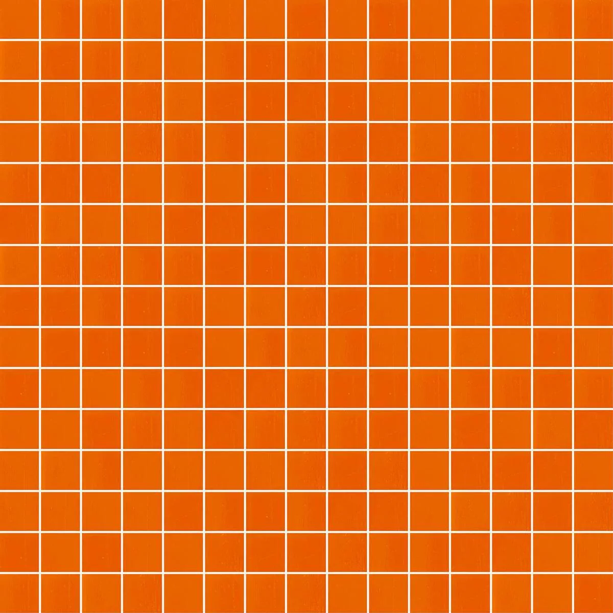 Mosaico Di Vetro Tegola Trend-Vi Vitreo 204 Arancione 20x20mm