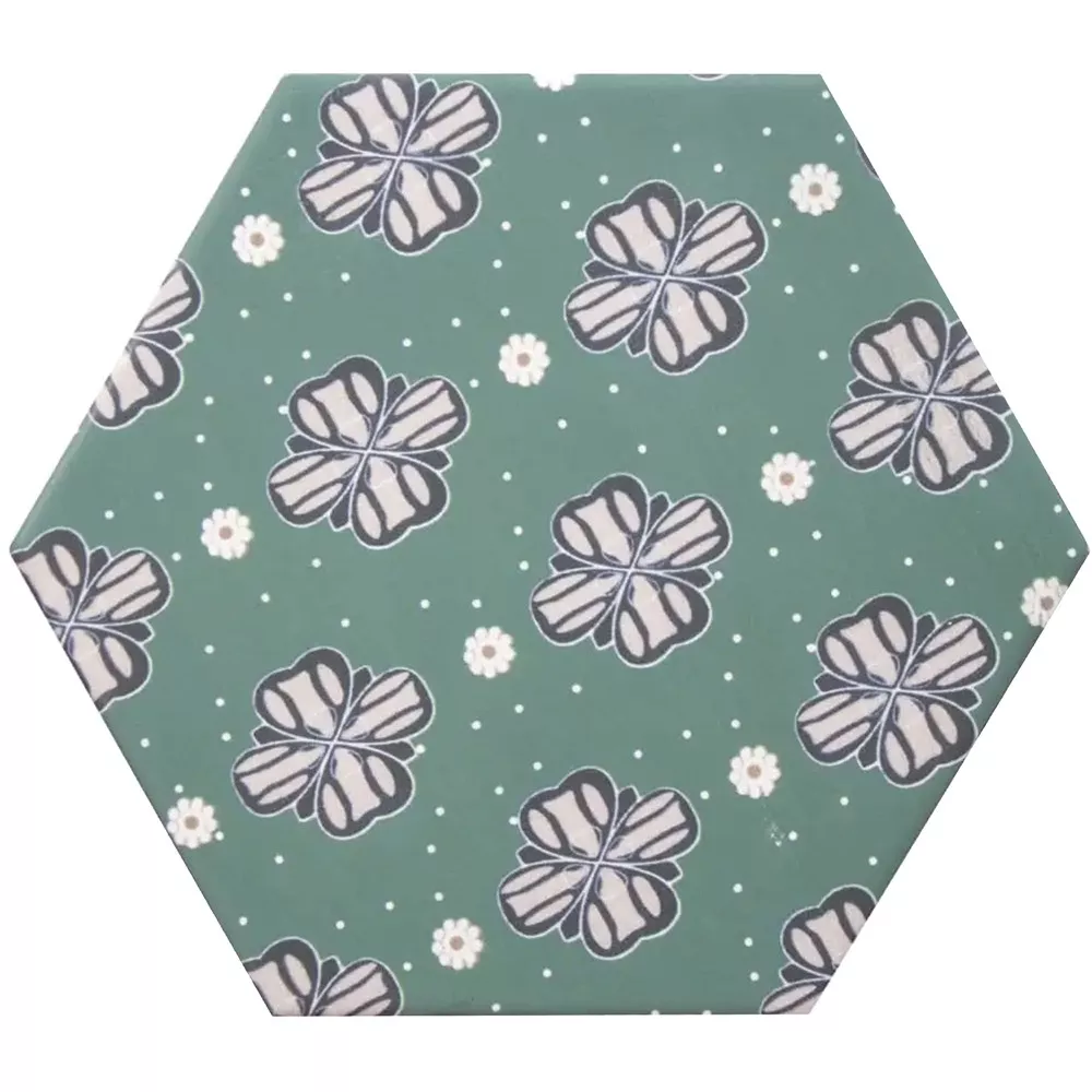 Gres Porcellanato Piastrelle Modena Esagono Decor 7