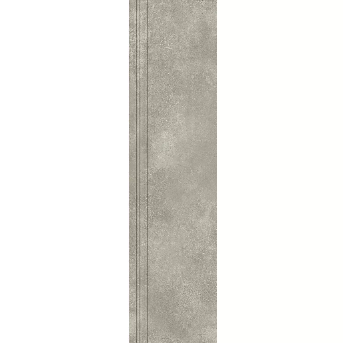 Rillenstufe Belgium Betonoptik Beige 30x120 cm