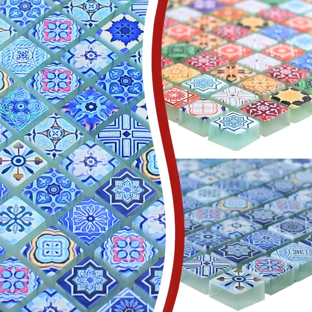 Mosaico Di Vetro Piastrelle Marrakech