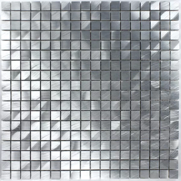 Campione Mosaico Alluminio Mono Argento