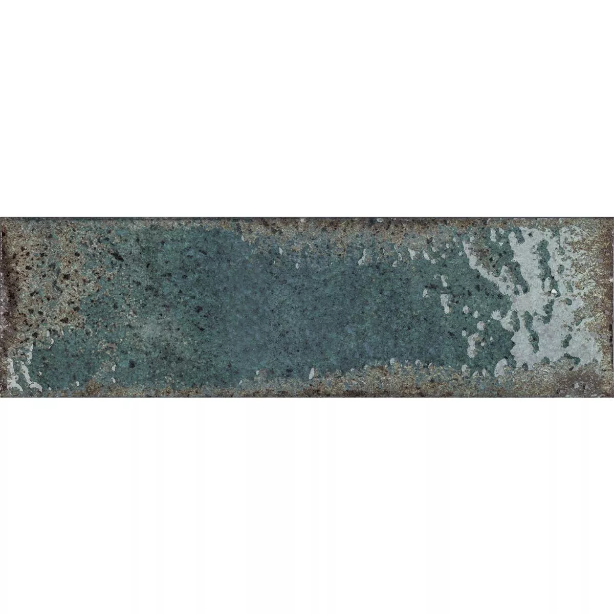 Rivestimenti Lara Lucida Ondulato 10x30cm Verde