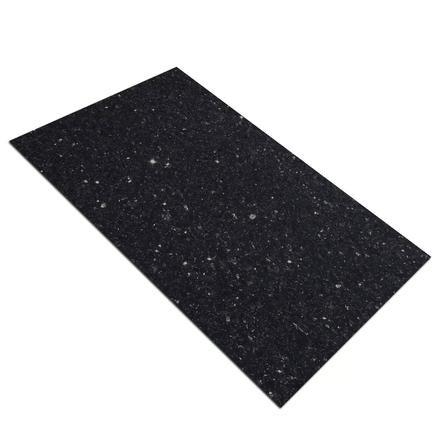 Campione Pietra Naturale Piastrella Granito Star Galaxy Lucidato 30,5x61cm