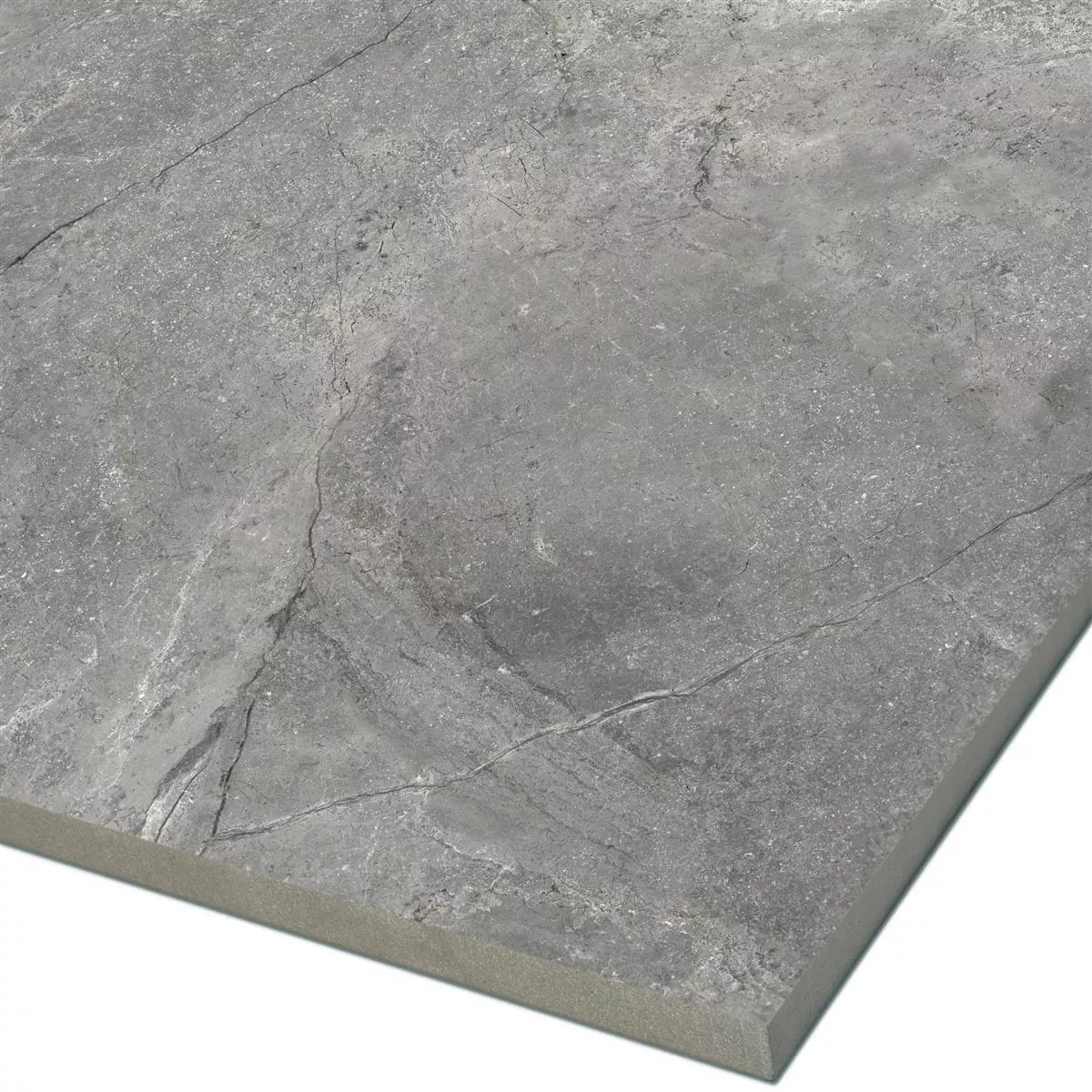 Campione Piastrelle Pangea Marmo Ottica Opaco Grigio 60x120cm