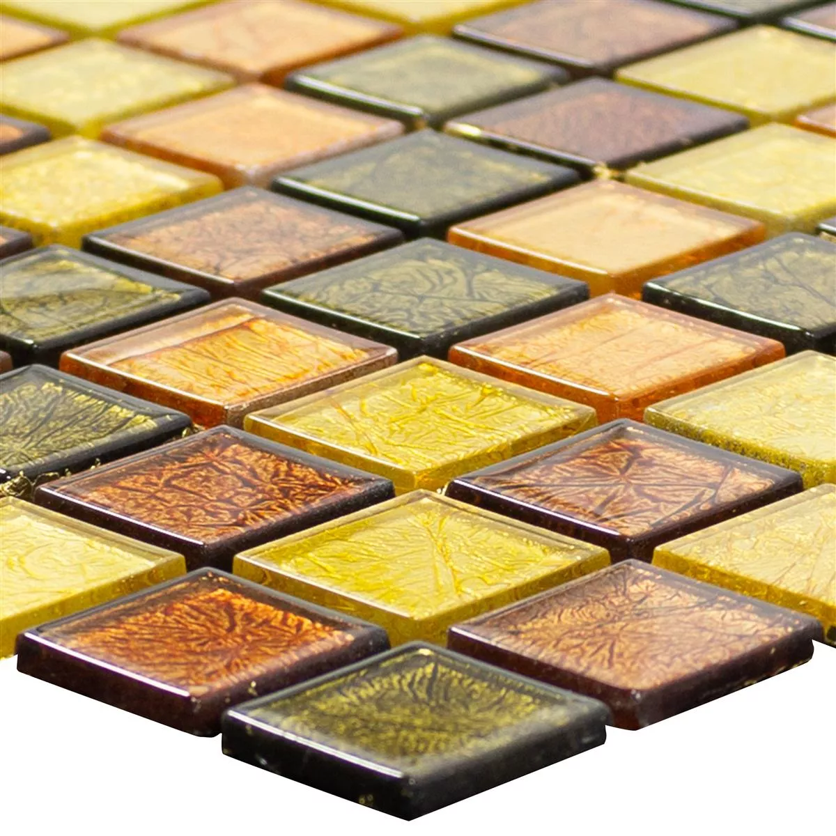 Mosaico Di Vetro Piastrelle Curlew Giallo Arancione 23 4mm Mosaico Di Vetro Piastrelle Curlew Giallo Arancione 23 4mm