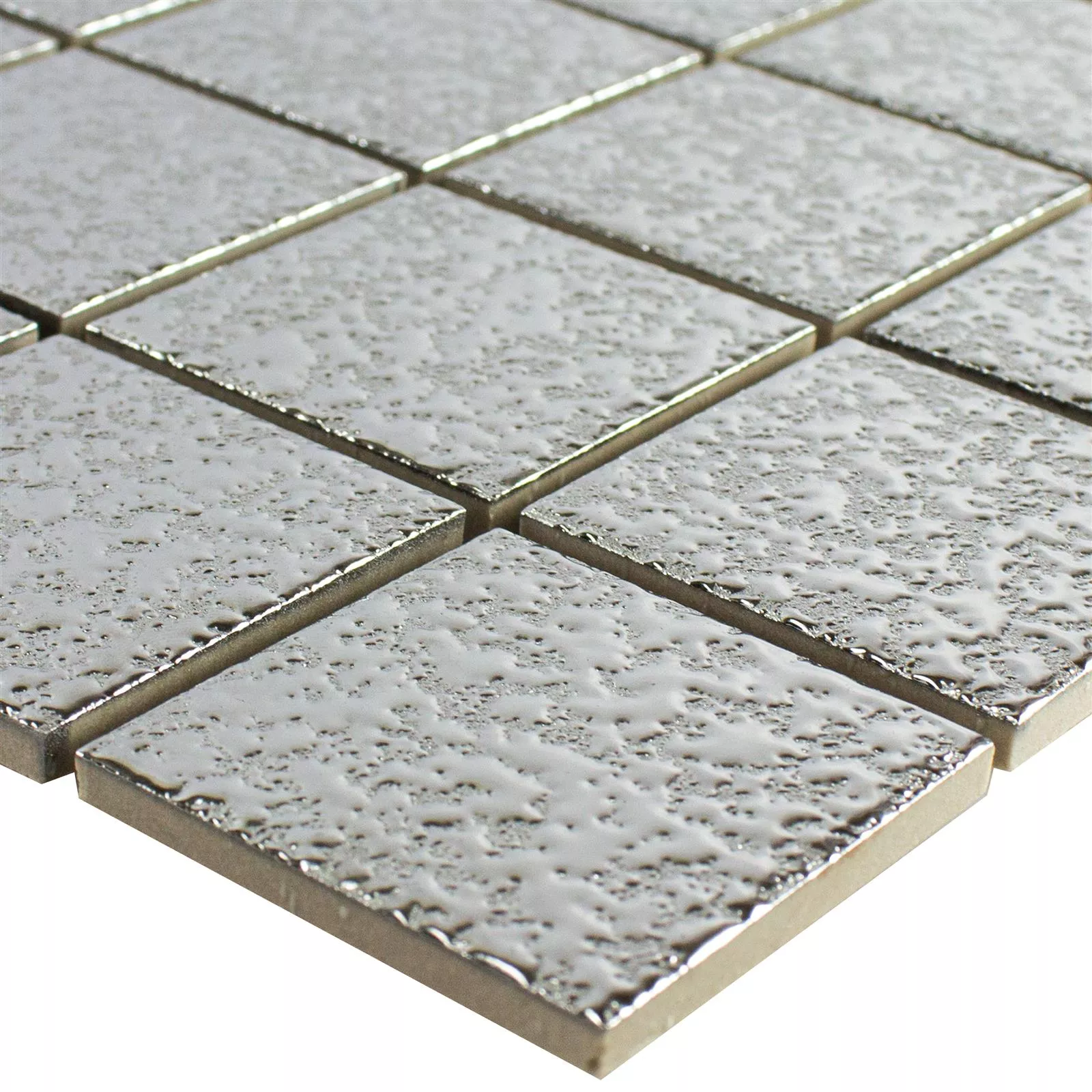 Ceramica Mosaico Piastrelle Jackson Argento Battuto Ceramica Mosaico Piastrelle Jackson Argento Battuto