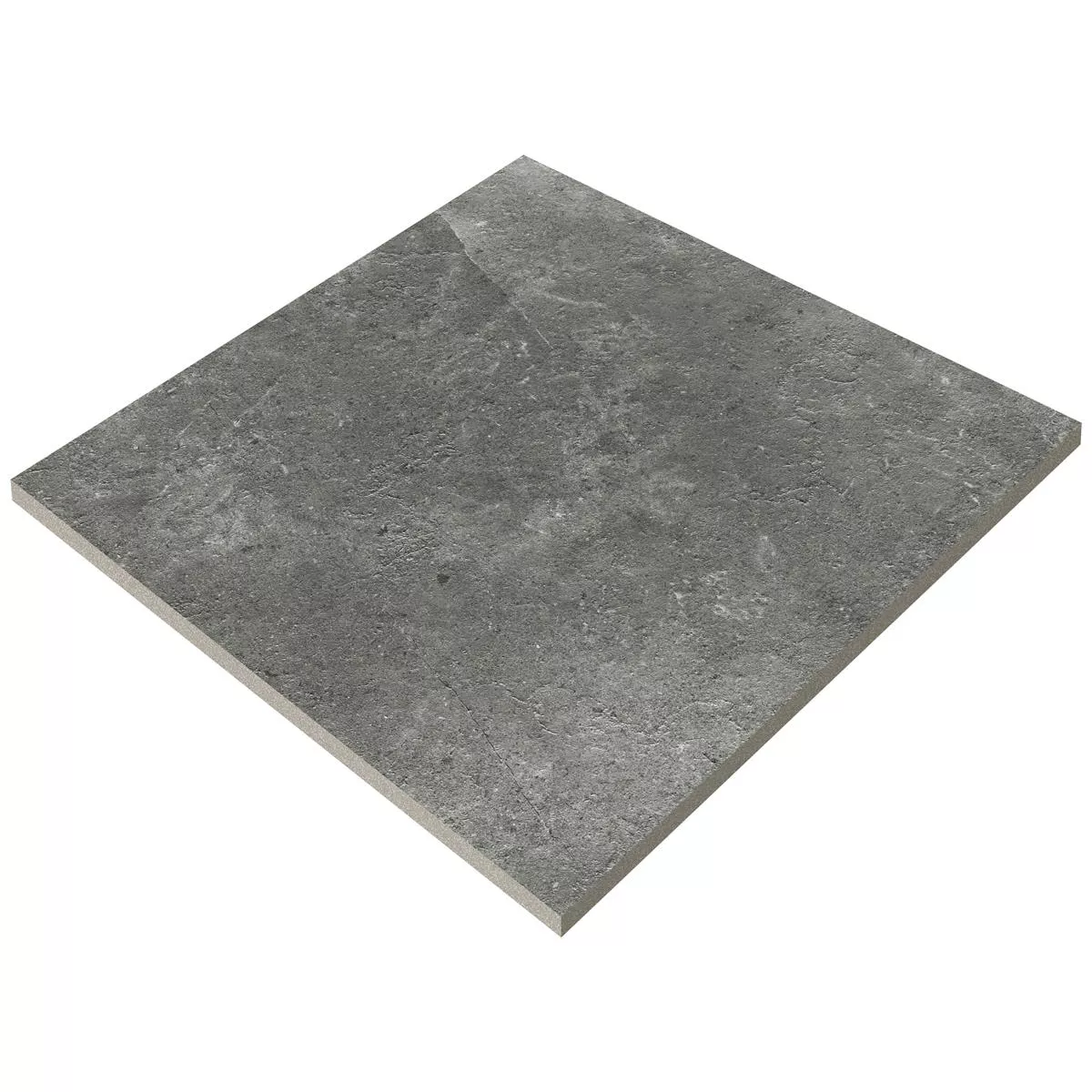 Campione Piastrelle Bangui Pietra Ottica 60x60cm Grigio Scuro