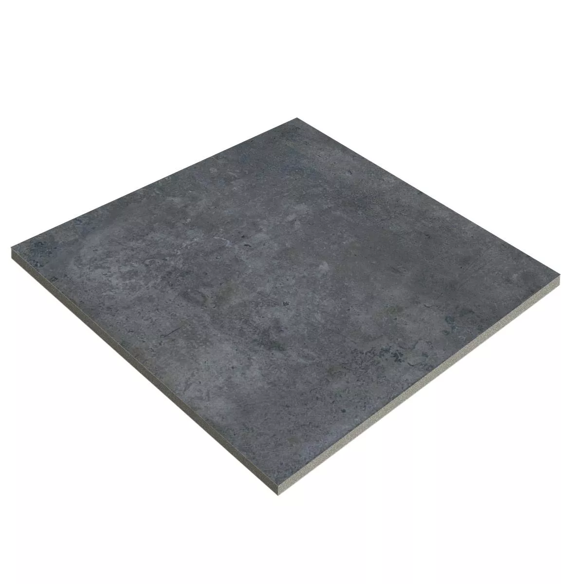 Piastrella Esterni Gres Porcellanato Bentonia Nero 60x60x2 cm