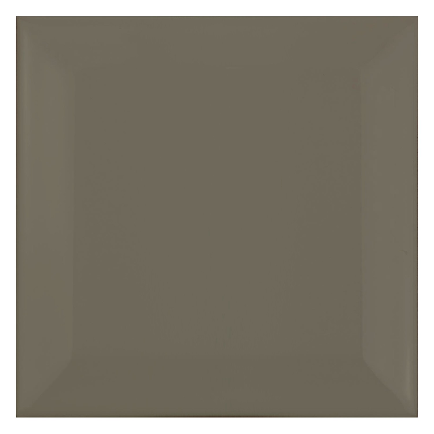 Piastrella metropolitana Grigio Opaco 10x10 cm Sfaccettatura Catarina Dark Grey