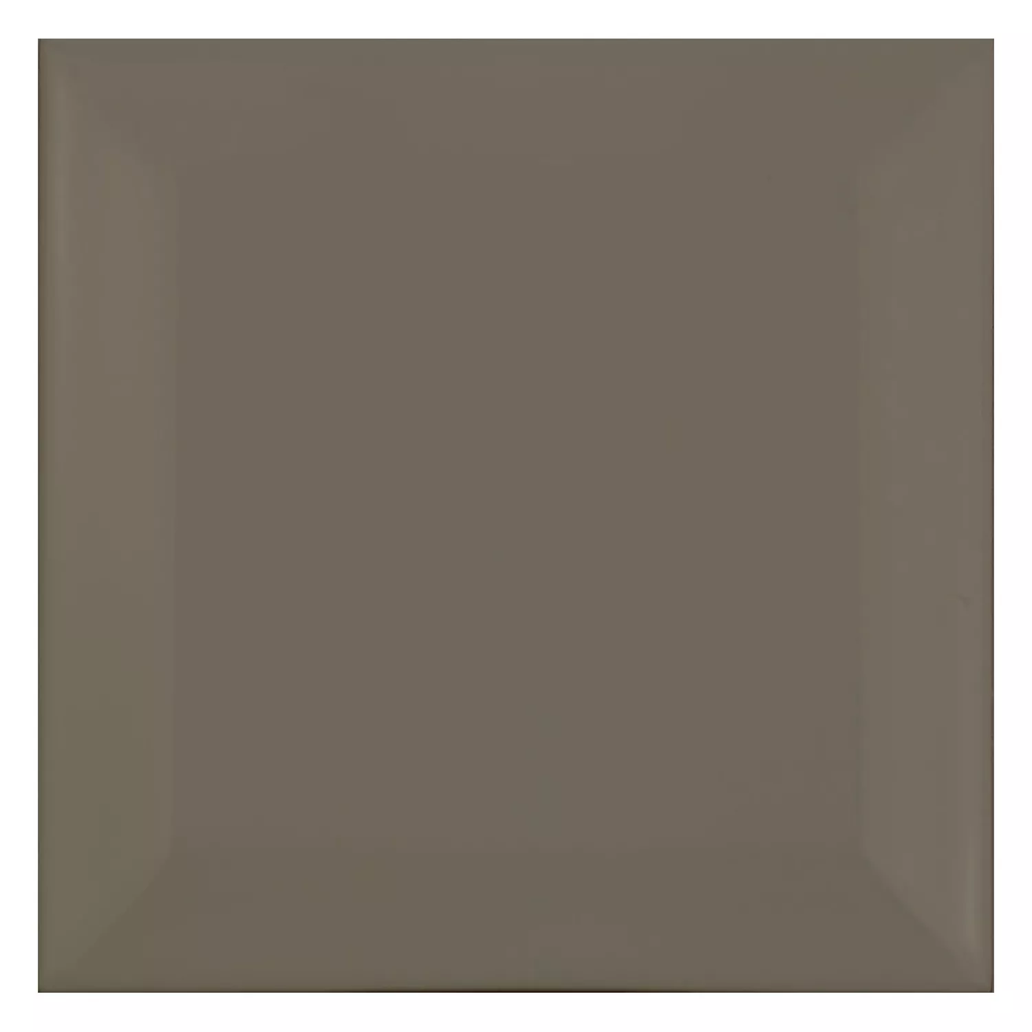Piastrella metropolitana Grigio Opaco 10x10 cm Sfaccettatura Catarina Dark Grey