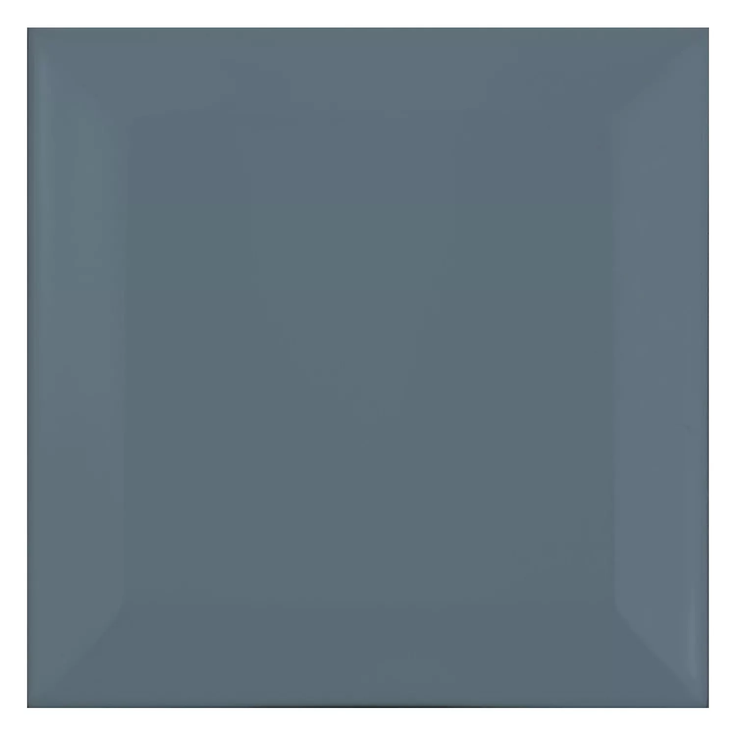 Piastrella metropolitana Blu Opaco 10x10 cm Sfaccettatura Catarina Blue Mist