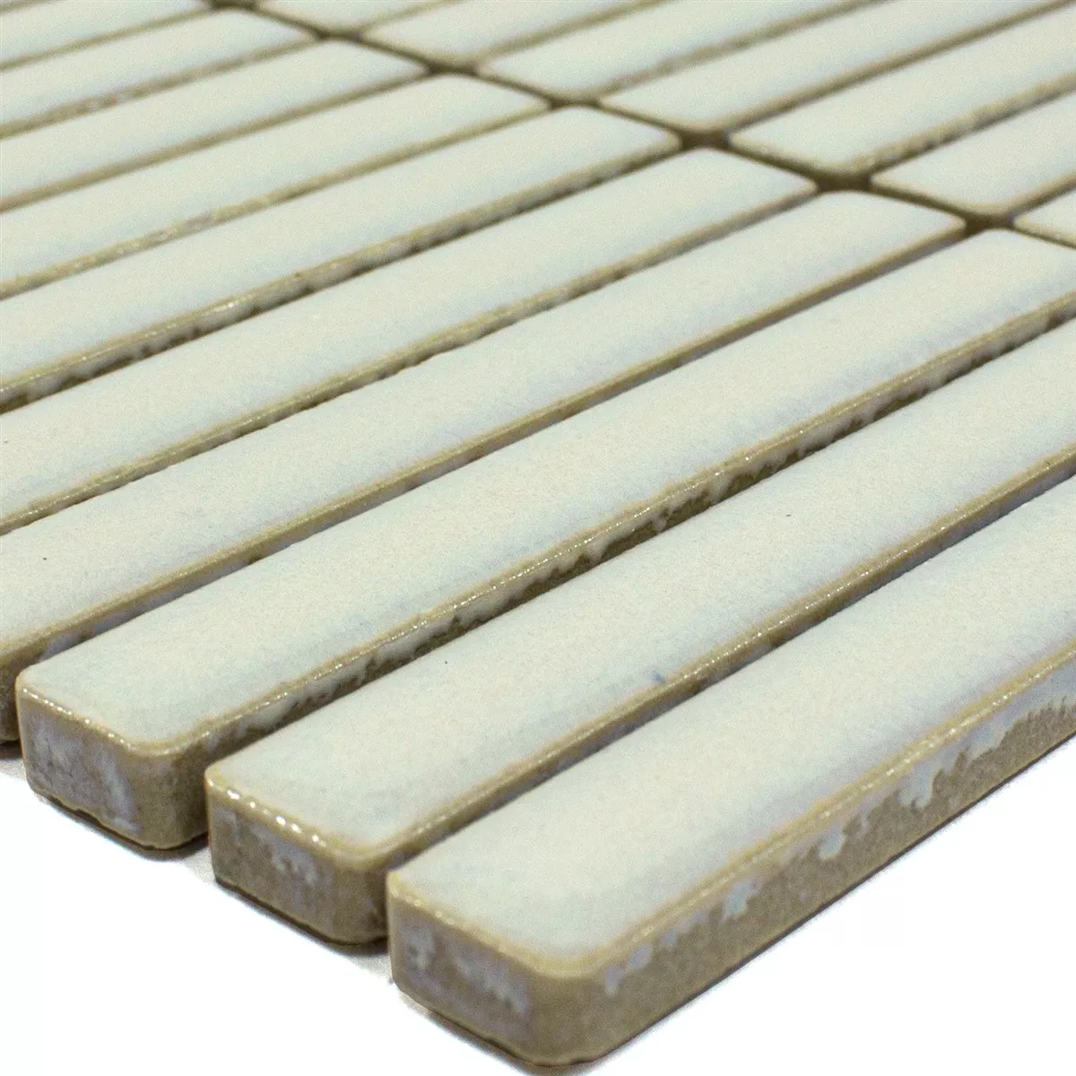 Mosaico Wallachia Grigio Chiaro Lucida 12x92x8 mm