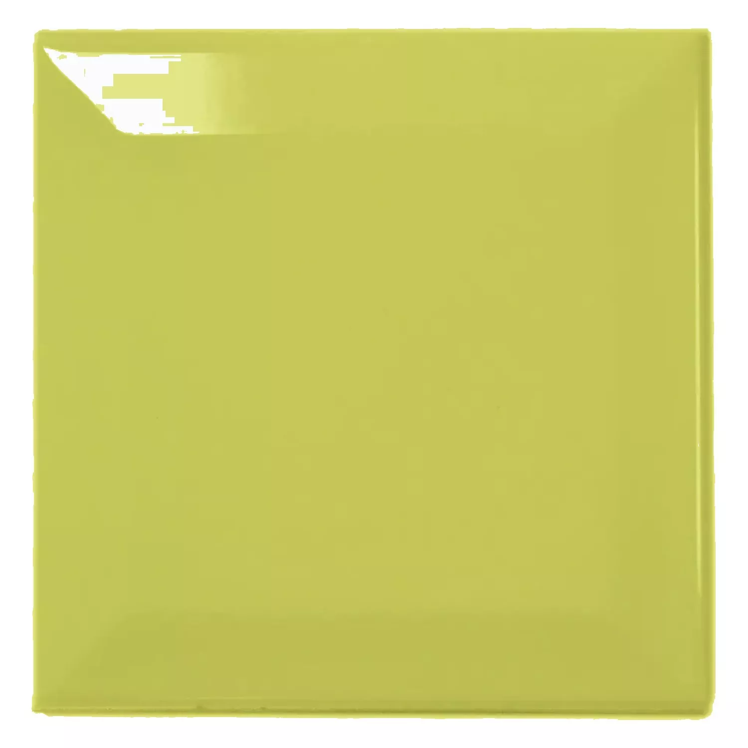 Piastrella metropolitana Verde Lucida 10x10 cm Sfaccettatura Catarina Pistacho
