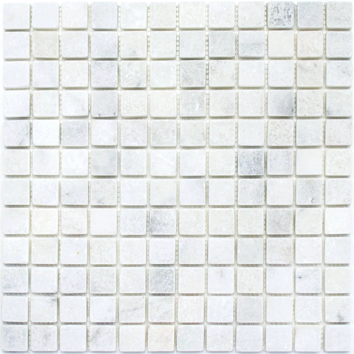 Mosaico Marmo Treviso Bianco